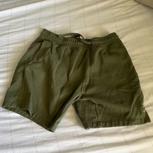 Gymshark green shorts size small